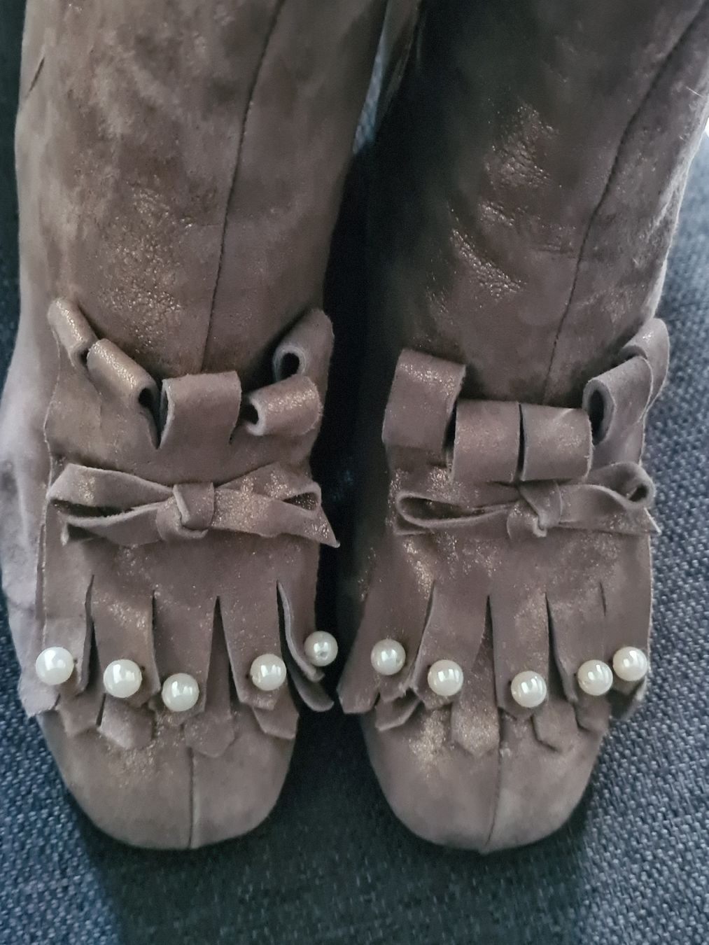 Kennel + Schmenger Damenschuhe: KENNEL&SCHMENGER STIEFELETTE BRONZE/ROSA GR.39 – Gebraucht aus Adlikon von jahr01 7