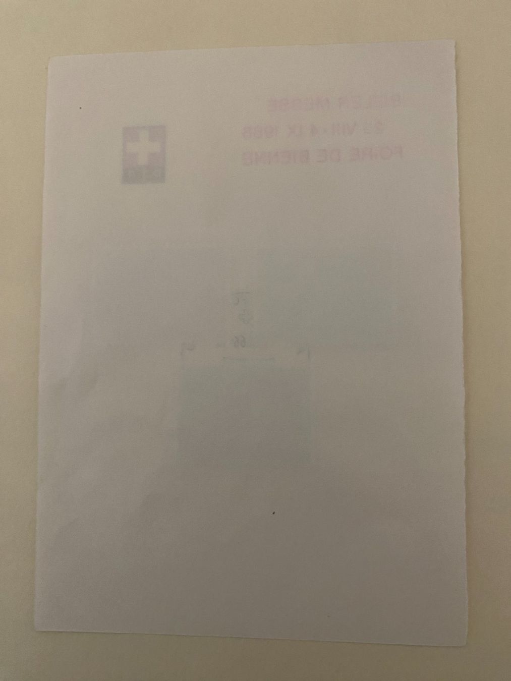 Alle Briefmarken: Briefmarken 3er Set "Bieler Messe" 1966  . – Gebraucht aus matten b. interlaken von jfran17 2