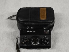 Rollei 35 black Made in GERMANY BY ROLLEI