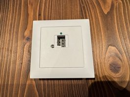 Telefonsteckdose TT83 6 polig Feller EdizioDue, Zustand gut