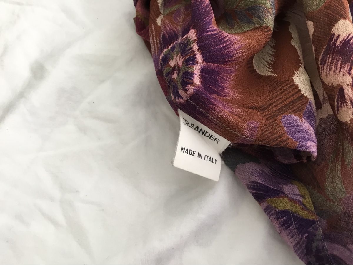 Jil Sander Camicette: JIL SANDER Bluse Vintage, Gr 36, 100% Seide – Usato da Zürich venduto da Mameloschn 3