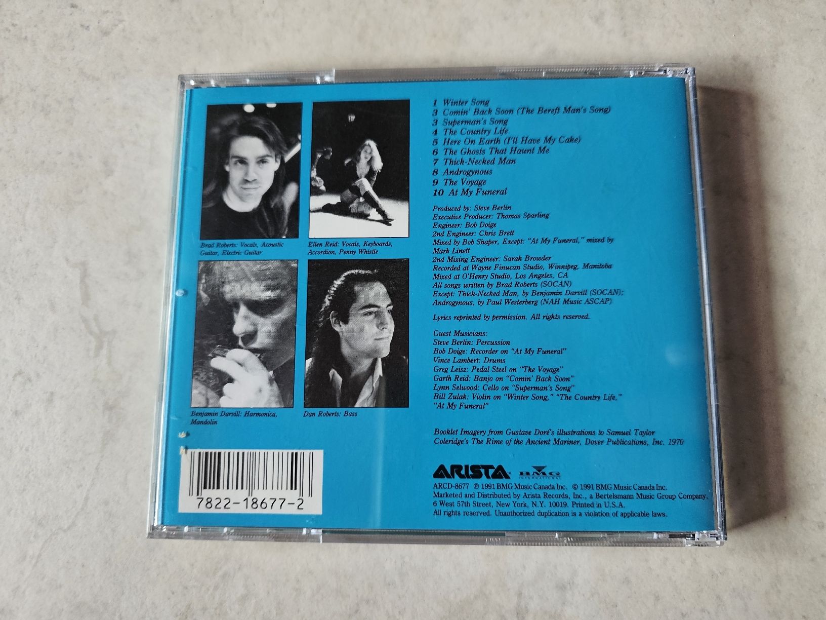 CD: Crash Test Dummies  -  The Ghosts That Haunt Me – Usato da Schneisingen venduto da backstore24 1