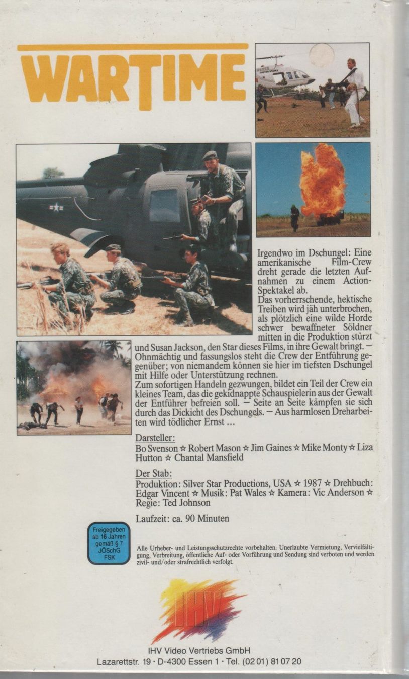 Tutti i VHS: Wartime VHS – Usato da Remetschwil venduto da Privatflohmi 1