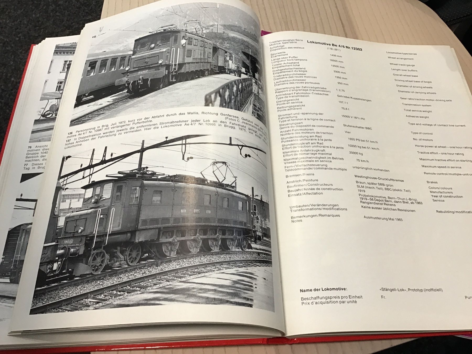 Libri: Schweizer Eisenbahnen SBB Lokomotiven Buch – Usato da Männedorf venduto da Modelle-aller-Art 3