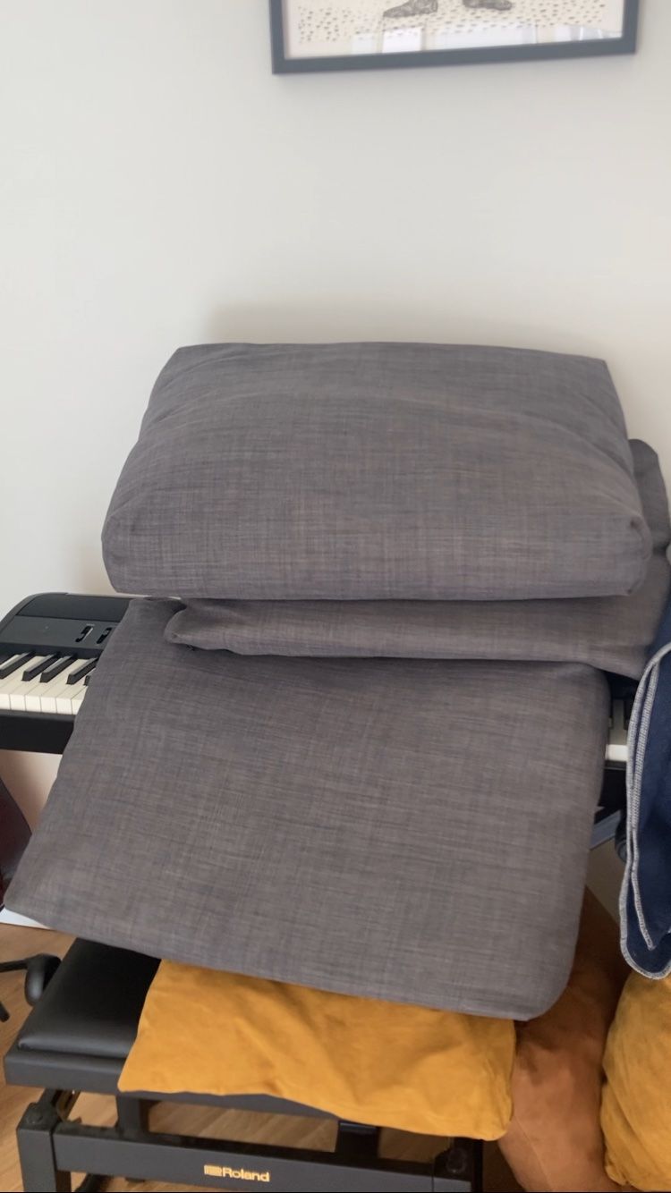 Ikea Divani: Ikea Classic sofa bed in gray – Usato da Zürich venduto da ele_8zjr 9