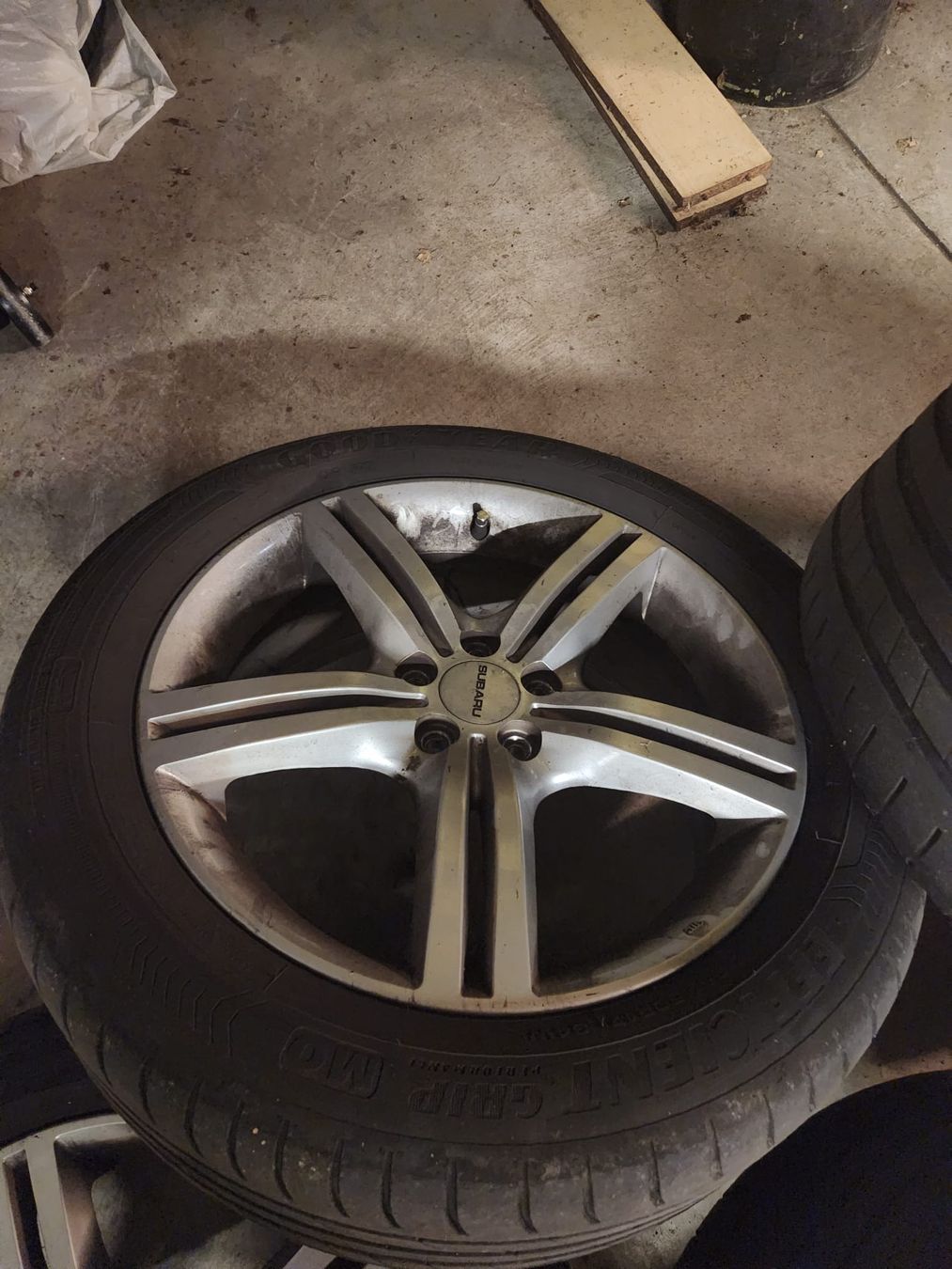 Cerchioni: SUBARU Legacy komplett Räder 17" – Usato da Utzigen venduto da DRAGONY23 4
