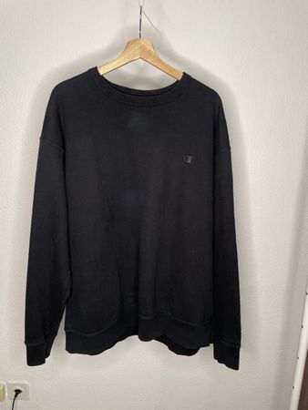 Champion sweatshirt Schwarz mit logo 2Xl.