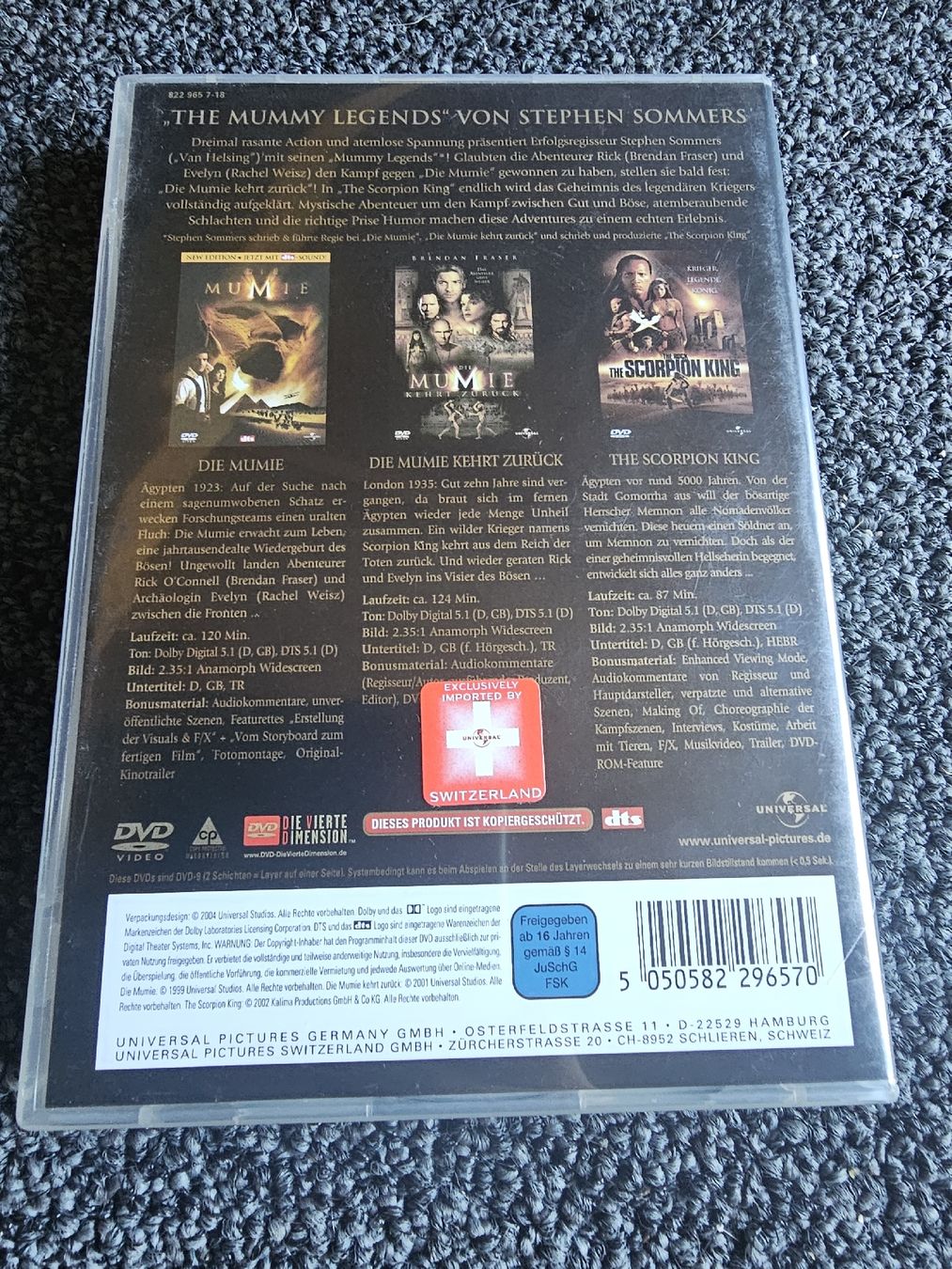 Tutti i DVDs: The Mummy Legends (22907) – Usato da Ruswil venduto da jan_bxl5 1