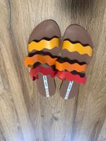 Riemensandalette  mit Waves Details