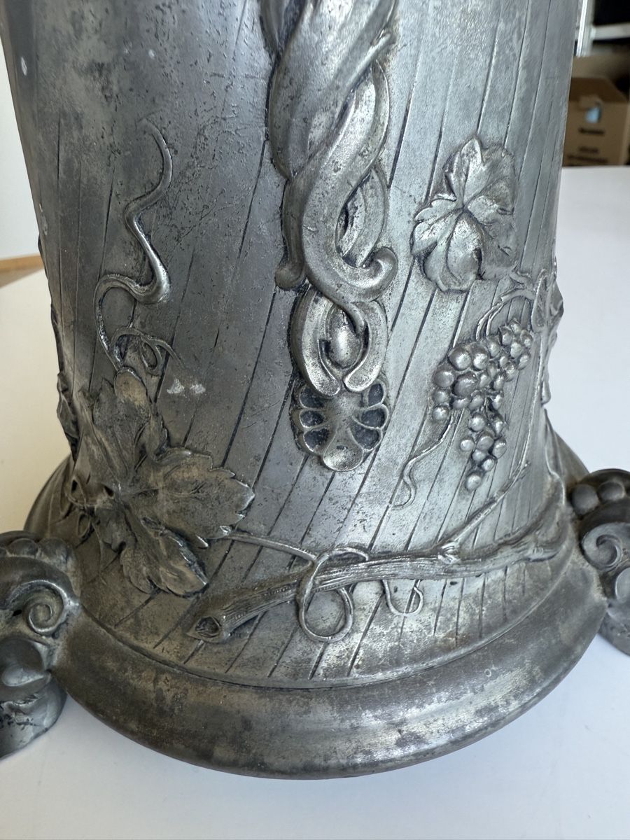 Caraffe: Orivit Jugendstil Prunkkanne um 1900 – Usato da Zürich venduto da Geniuss 4