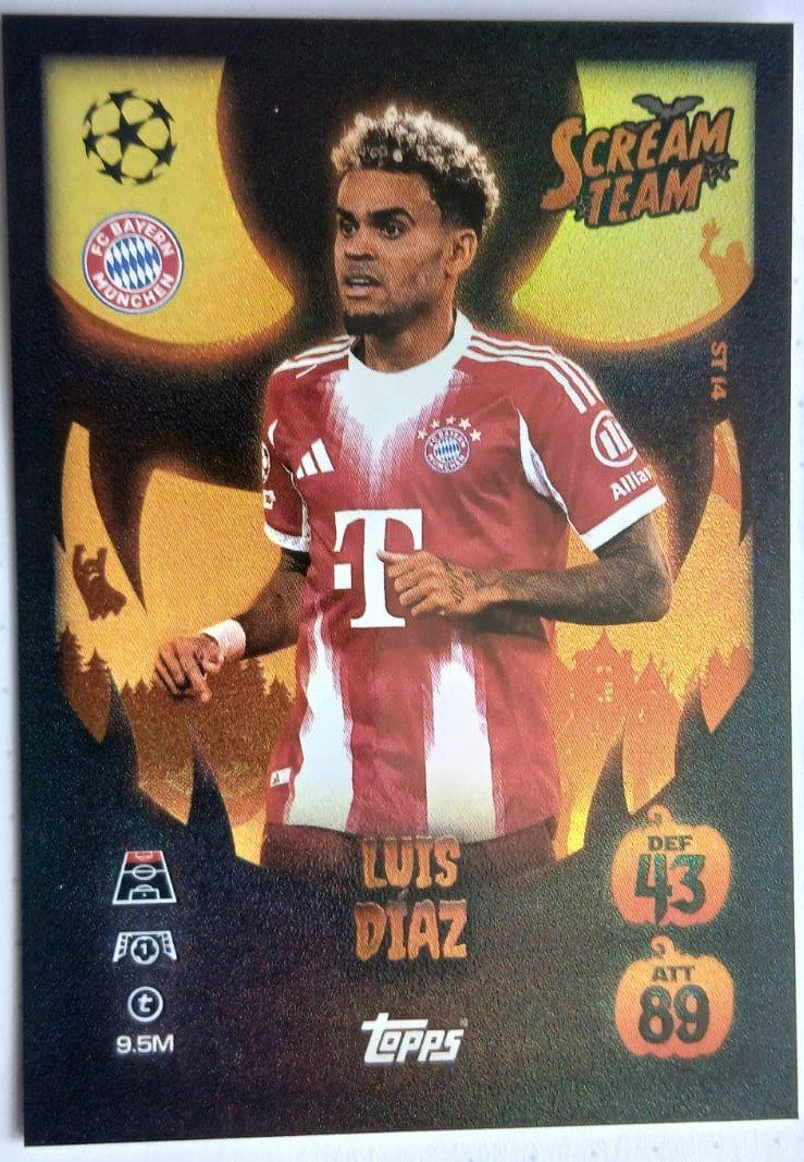 Topps Carte collezionabili: Toops CL Luis Diaz (Scream Team) – Nuovo (secondo la descrizione) da Obergösgen venduto da tss_g2bj