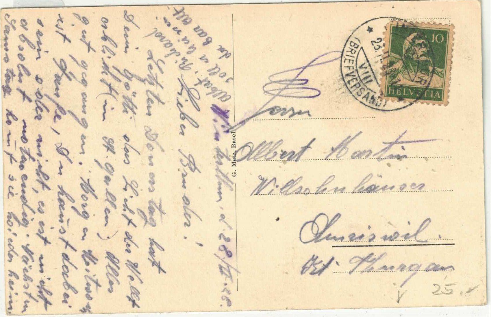 Cartes postales: Winterthur - Neumarkt - animee – D'occasion à Ettingen par Kartenplanet 1