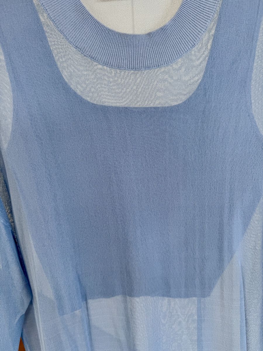 Mango Pullover & Sweatshirts: Brand New Mango Blue Knitted Set, Size S – Neu und originalverpackt aus Forch von ele_9gsf 3