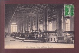 GENEVE - Usine des Forces Motrices - 1914