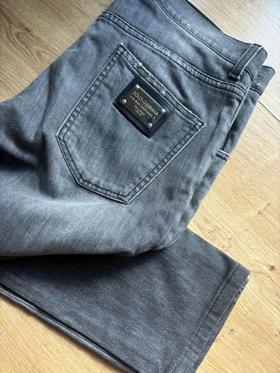 Jean Femme Dolce&Gabbana Taille 36 - Coupe Droite Ajustée Bleu - Très Bon état