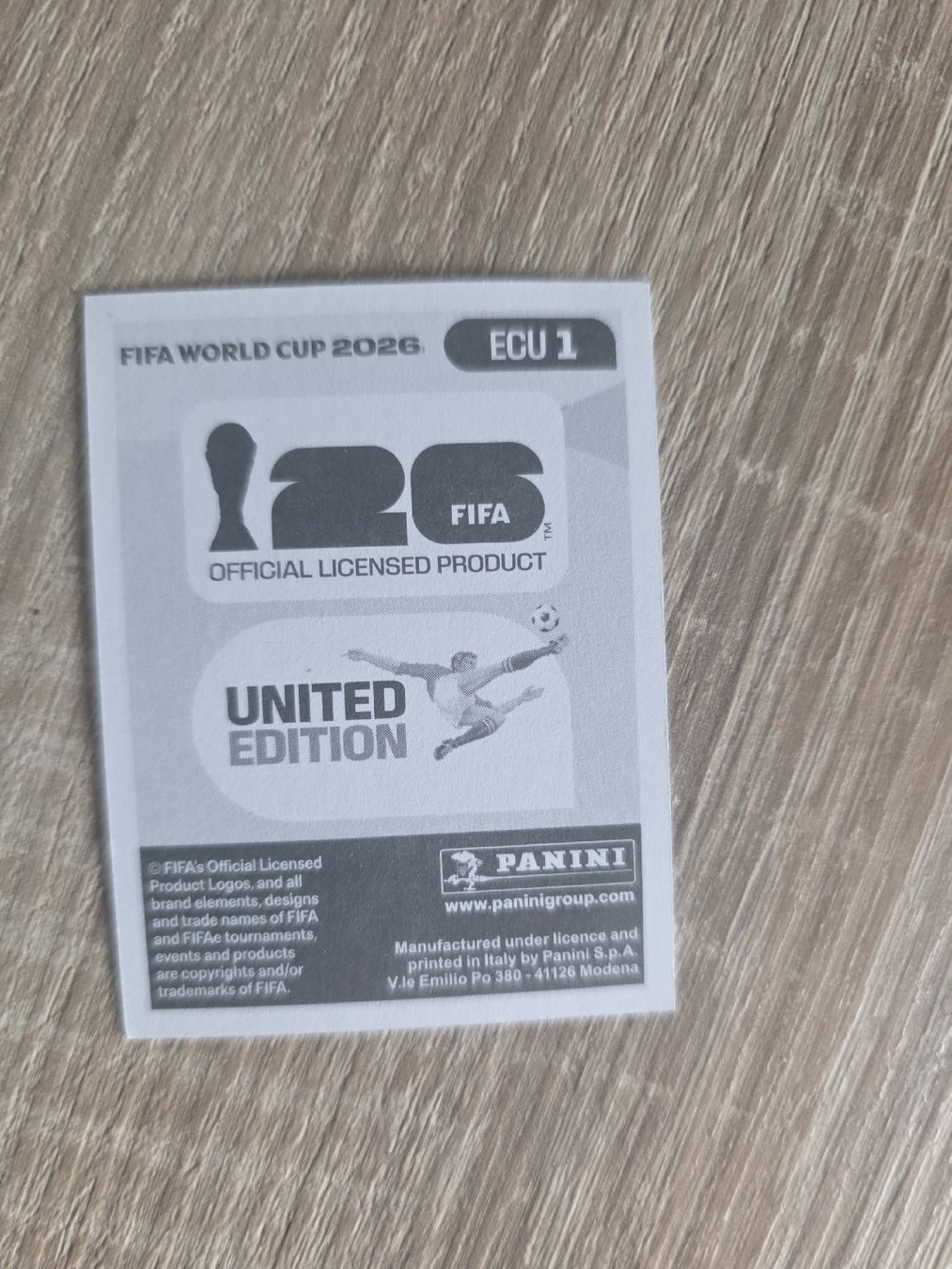 Panini Carte collezionabili: Panini Sticker ECU1 – Nuovo (secondo la descrizione) da Kriens venduto da Caroline_Schweiz 1