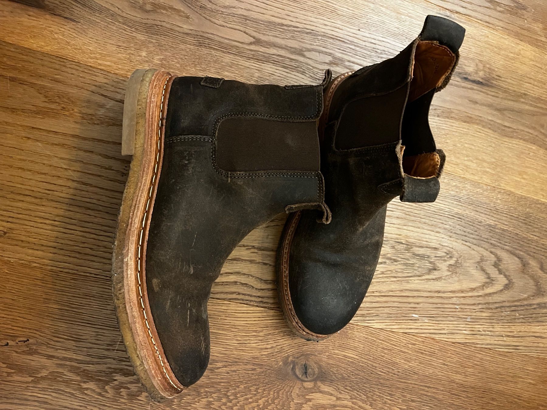 Damenschuhe: Stiefelette Echtleder – Gebraucht aus Erstfeld von Anitaeli