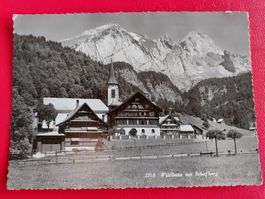 Wildhaus mit Schafberg 1947 // Vollstempel Wildhaus