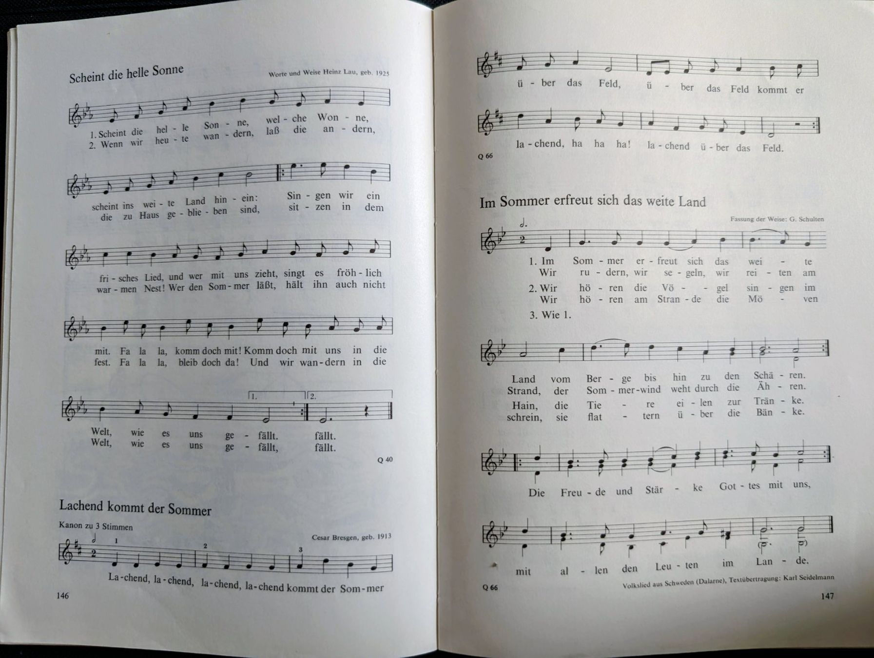 Libri: Singbuch Schweizer Mittelstufe 1974 wie neu Baselland Lied – Usato da Gelterkinden venduto da Luusmaiteli 3