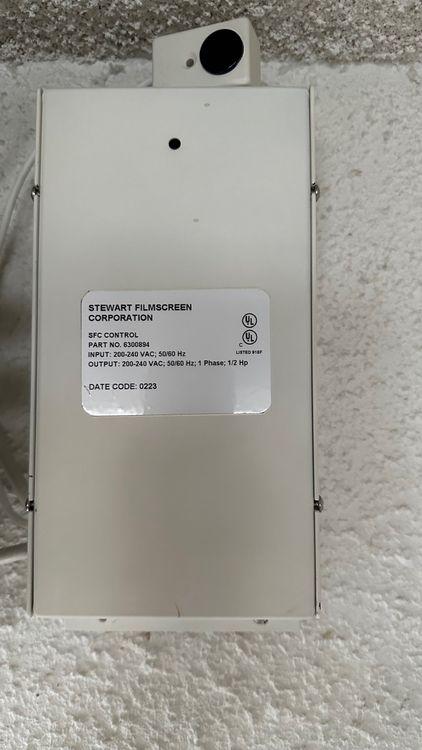 STEWART Rollo Screen FireHawk G4 21:9 Sichtbare Breite 233cm (Gebraucht ...