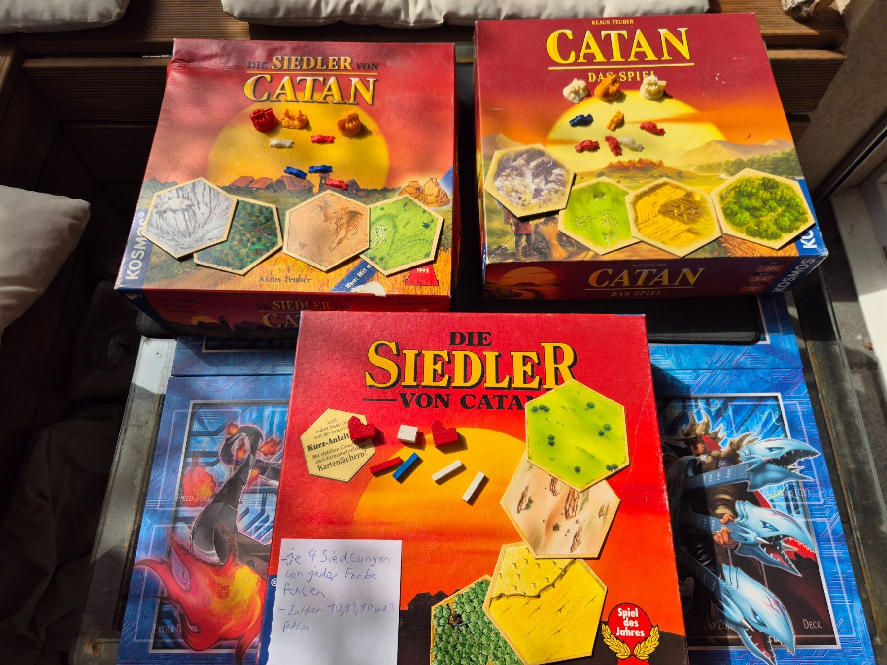Kosmos Giochi: Siedler von Catan Ersatzteile Set – Usato da Opfikon venduto da Steins_Siedlung 2