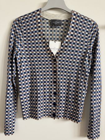 Gilet léger Eric Bompard, T. M (XS-S), cachemire et soie,
