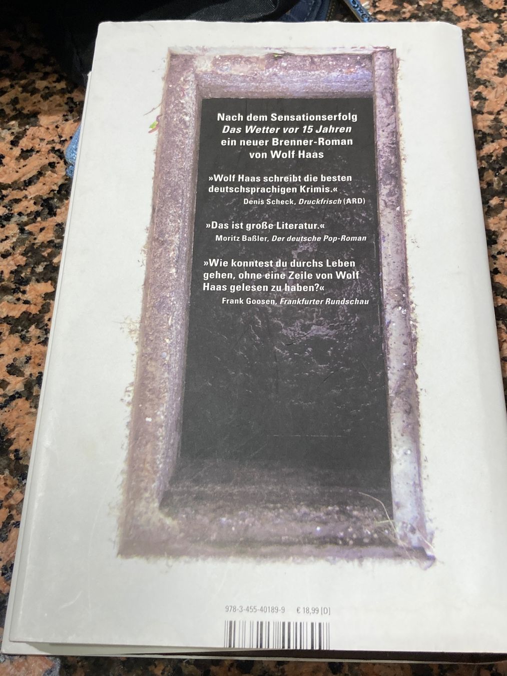 Libri: Der Brenner und der liebe Gott - Wolf Haas – Usato da Frauenfeld venduto da SCHATZtruhe369 1