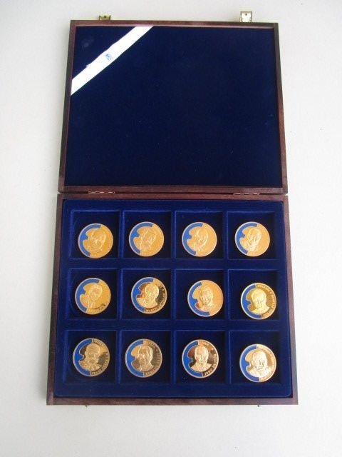 Medaglie: 12 X Europa Staatsmänner - 1998 - PP – Nuovo (secondo la descrizione) da Luzern venduto da Horoskop1