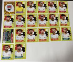 Panini WM 2026 - Irak Set Komplett 1 bis 20