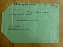 Solothurn, Protocol Auszug, Gemeinde Solothurn 1847