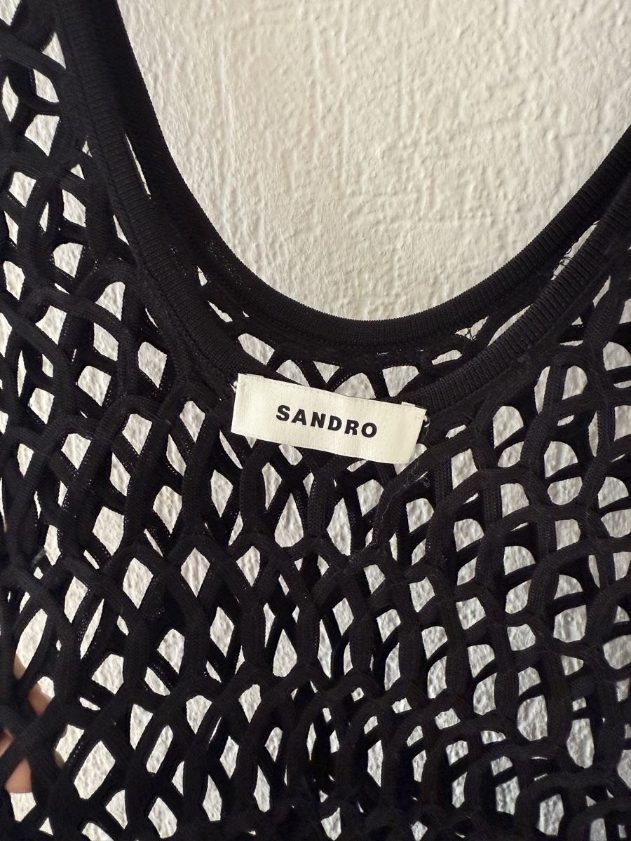 Sandro Vestiti: Sommerkleid Strandkleid Sandro großem-l – Nuovo (secondo la descrizione) da Bassersdorf venduto da vit_z9lt 3