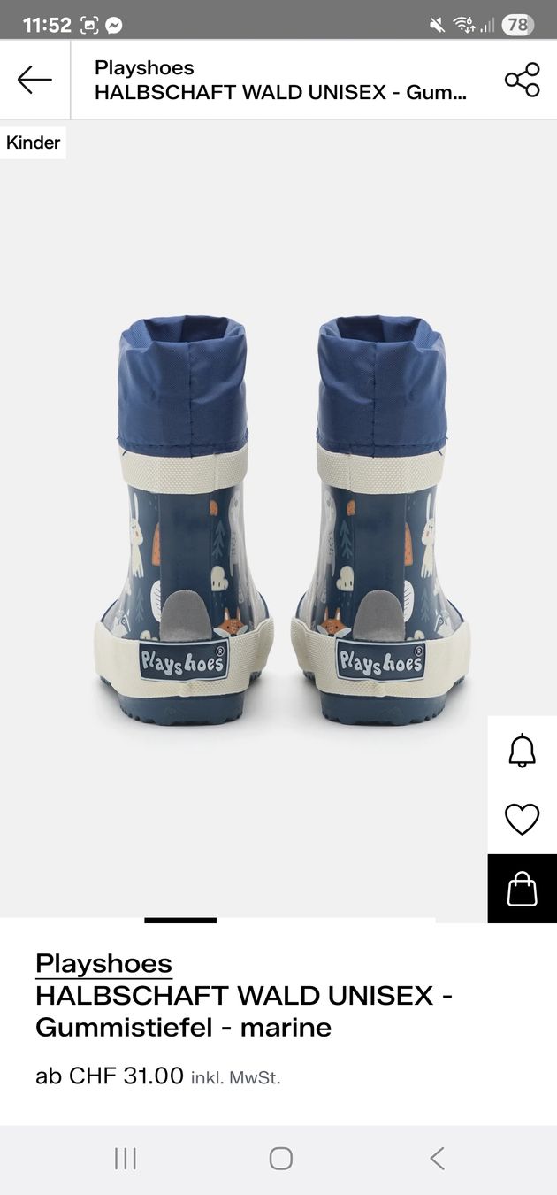 Scarpe per ragazzi: Gummiestefel 24 Playshoes – Nuovo (secondo la descrizione) da Lyss venduto da kar_vgn2 1