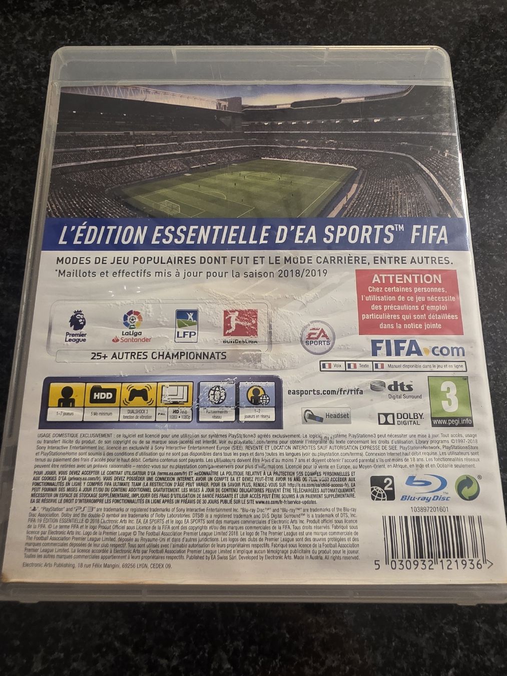 Giochi: Fifa 19 PS3 – Usato da Chavornay venduto da Crash37 1