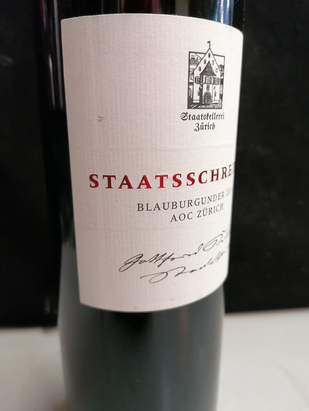 Vino: STAATSSCHREIBER BLAUBURGUNDER 2013 – Nuovo (secondo la descrizione) da Genève venduto da Leboucheoreilles 4