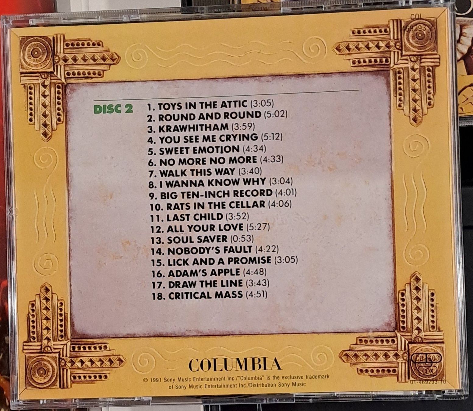 CD: AEROSMITH -  PANDORAS-BOX – Nuovo (secondo la descrizione) da Münsingen venduto da Rocking 6