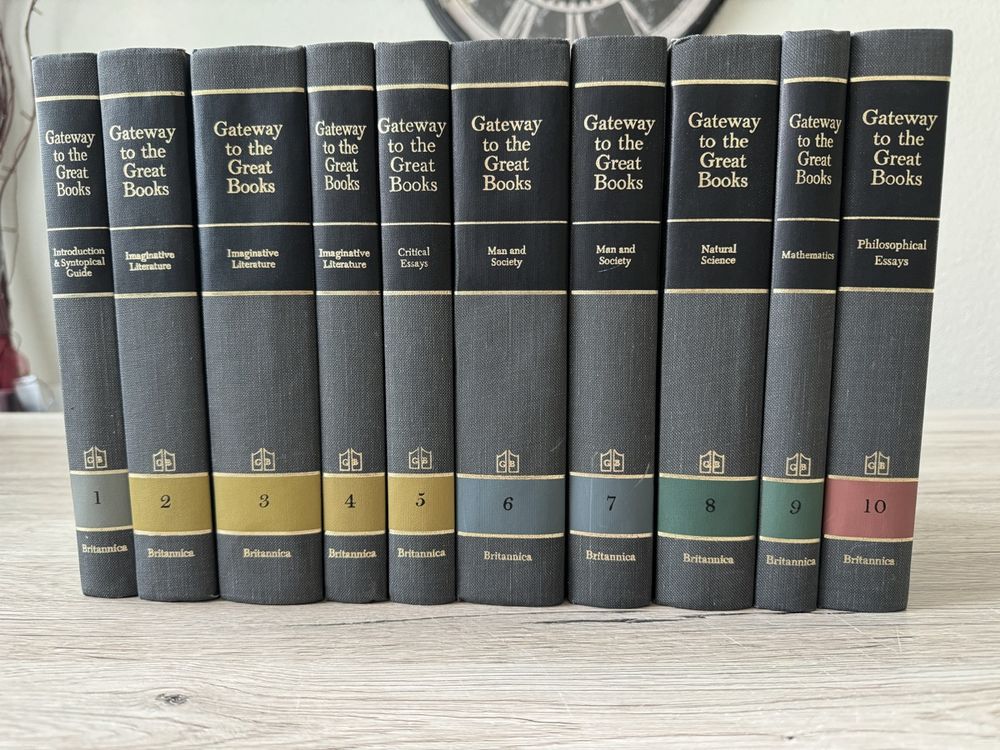Gateway to the great books 10 volume set robert m hutchin kaufen