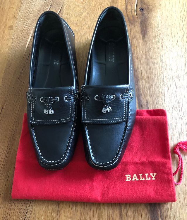 Bally Scarpe da donna: Bally Damen Mokassin Grösse 39,5, Leder schwarz – Usato da Bülach venduto da rol_2mmy 2