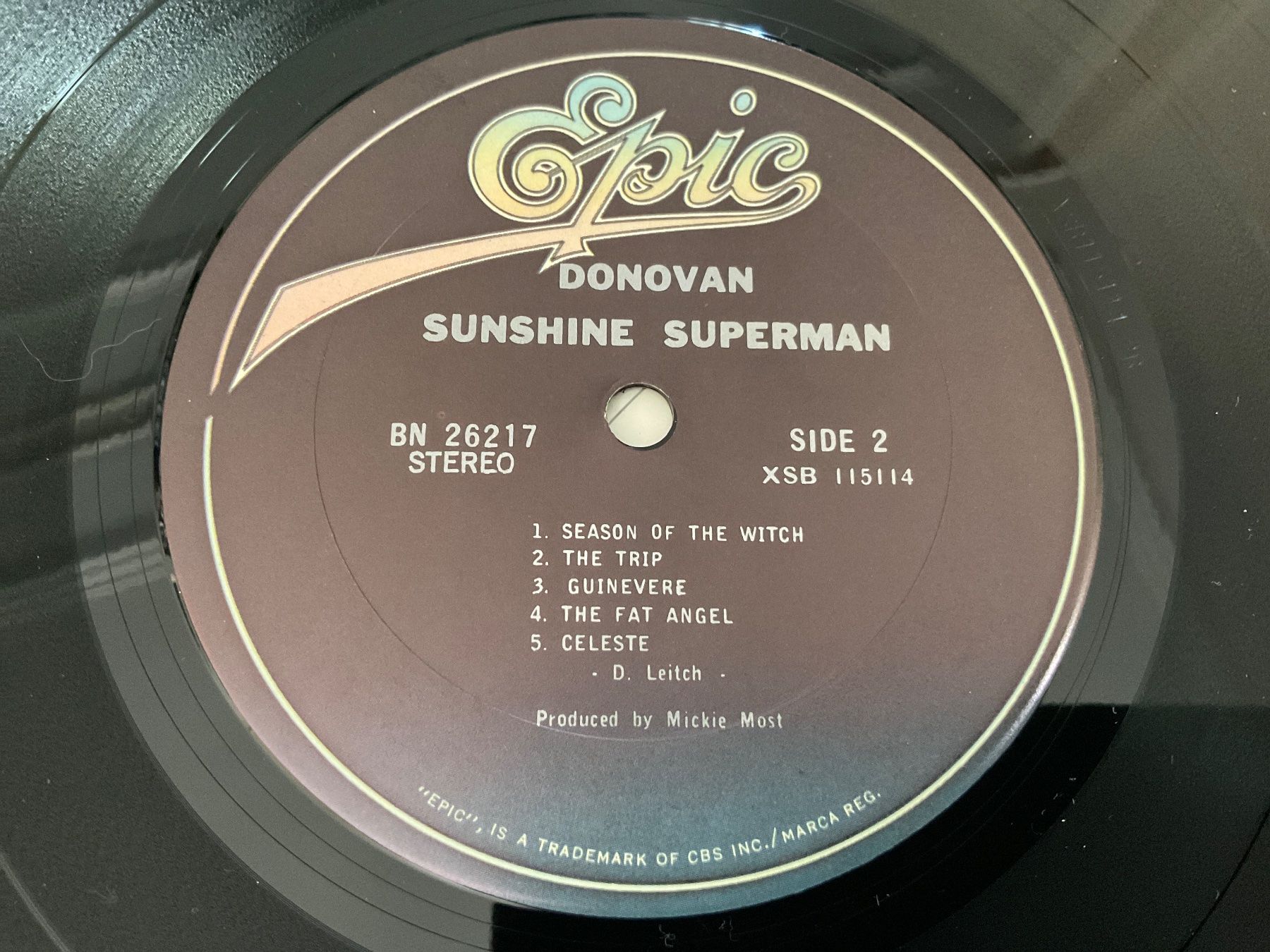 Schallplatten: Donovan Sunshine Superman LP – Gebraucht aus Delémont von vinylfreak01 3