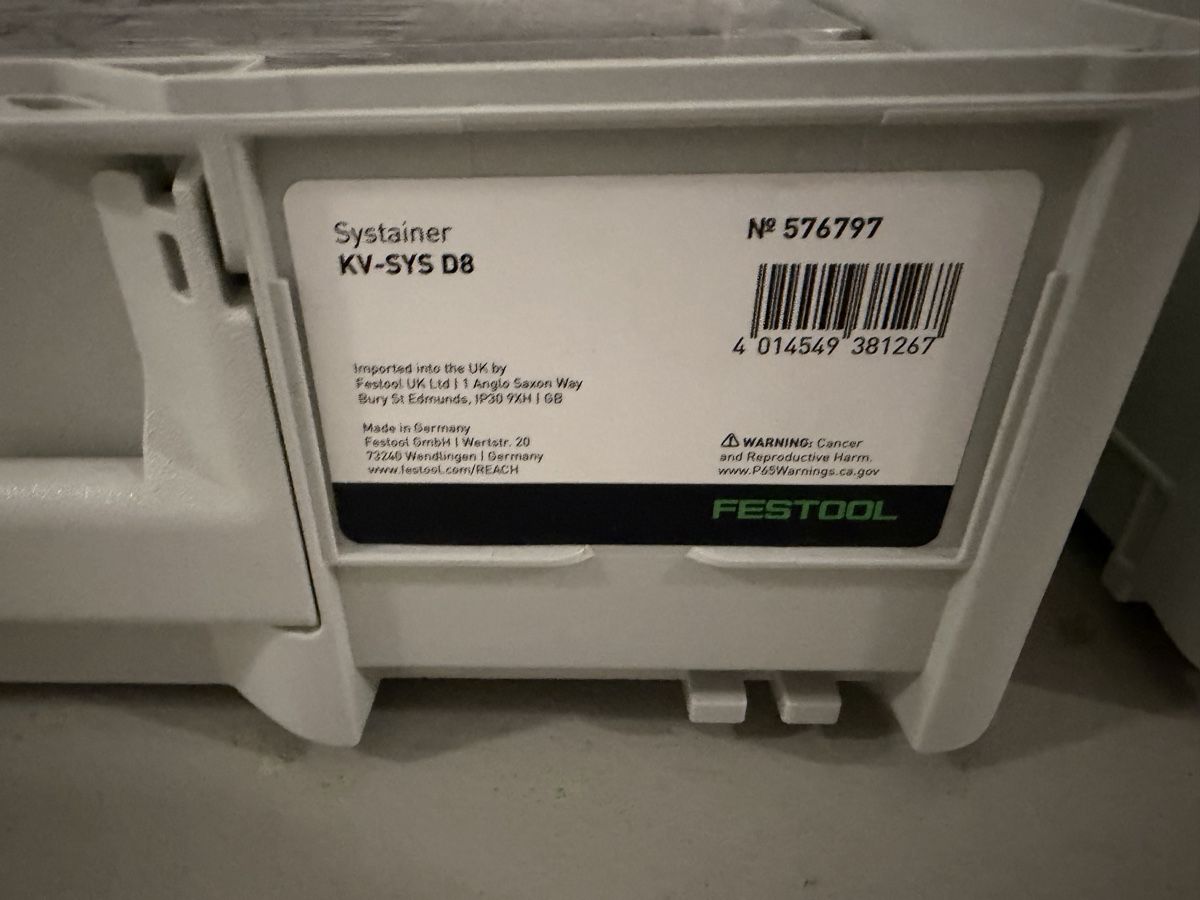Festool Toutes les machines: Festool Domino DF500 Set  – Neuf avec emballage d'origine à Wil SG par man_x78p 2