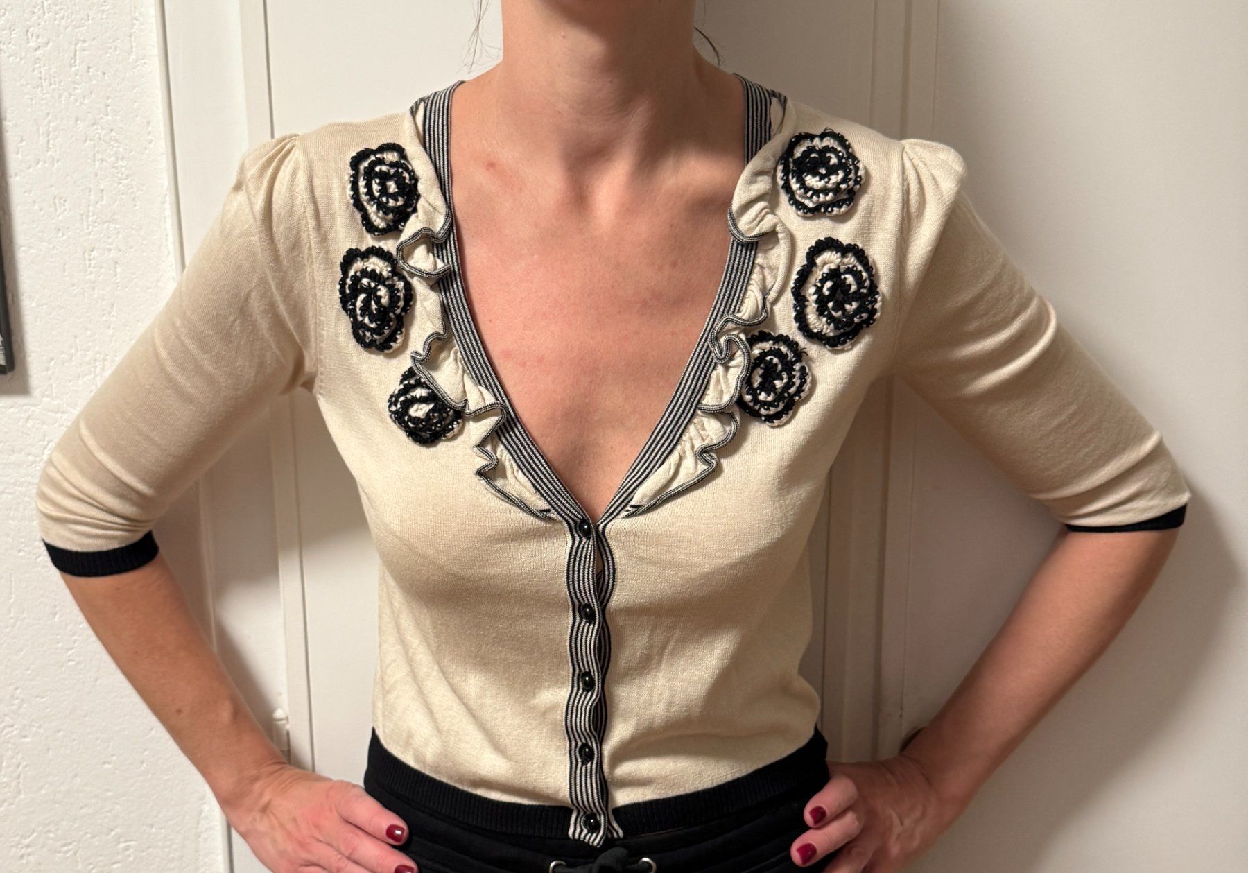 Max Mara Jacken: Elegante Max Mara Strickjacke, Gr. S – Gebraucht aus Basel von Friend68 2