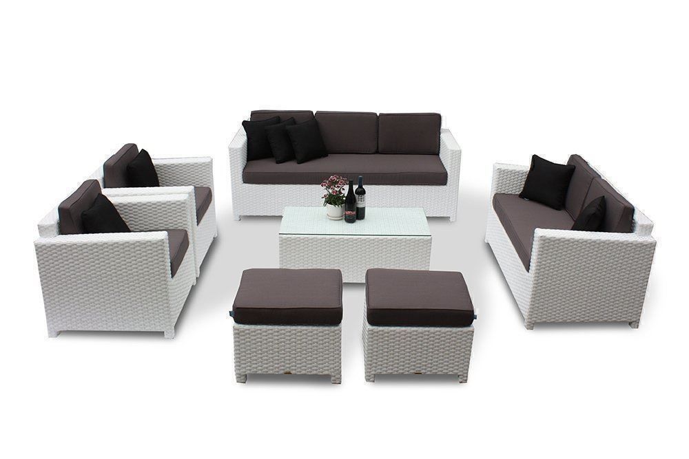 Divani: Rattanlounge - Sitzpolster zwei farbig – Nuovo e nell'imballaggio originale da Bern venduto da rattan-lounge 1