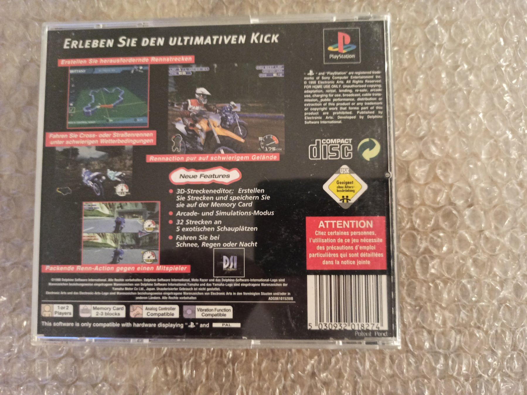 Jeux: Moto Racer 2 PS1 – D'occasion à Oberweningen par mar_87mx 1