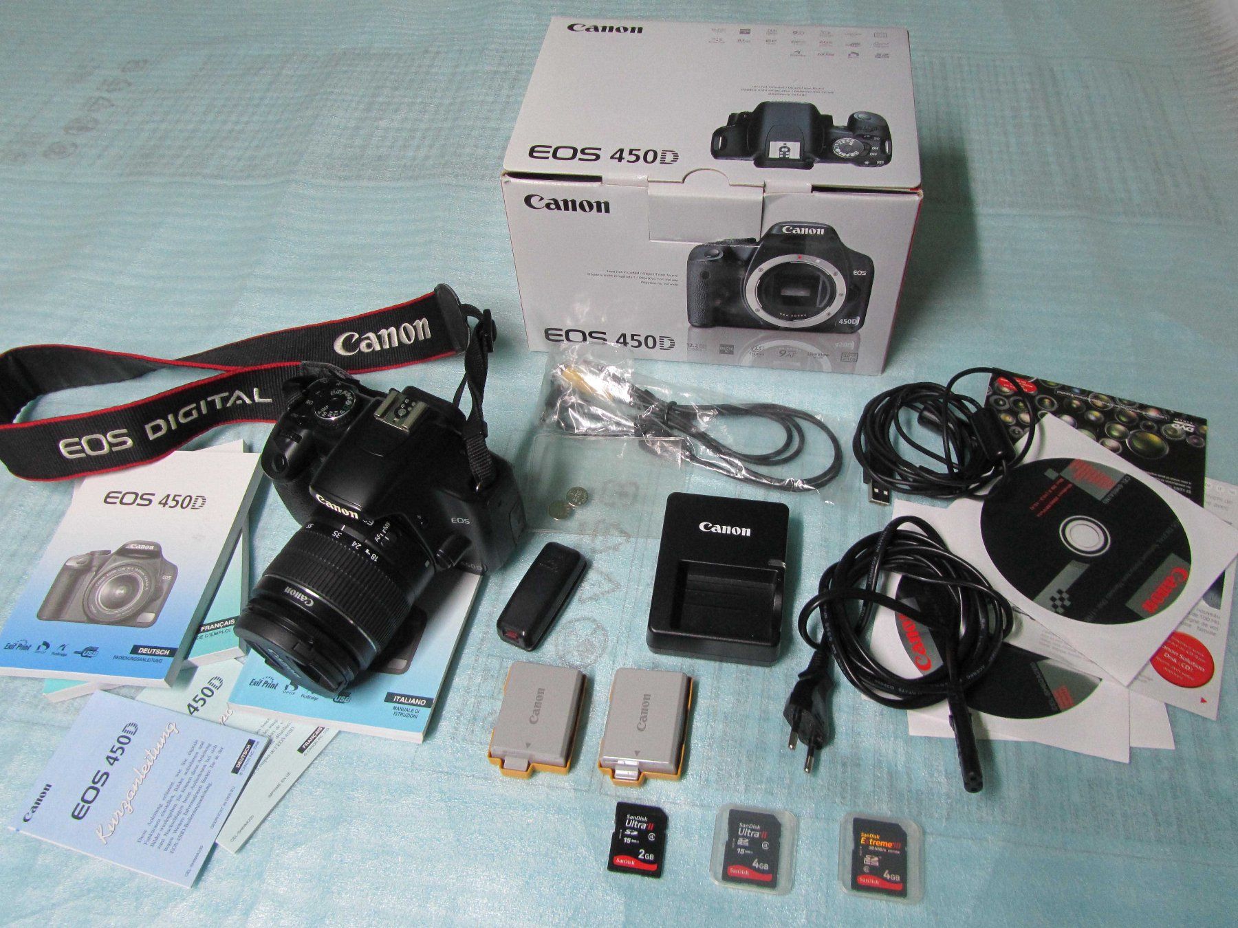 Canon Fotocamera: Canon EOS 450D Spiegelreflexkamera – Usato da moosseedorf venduto da RTN10 1
