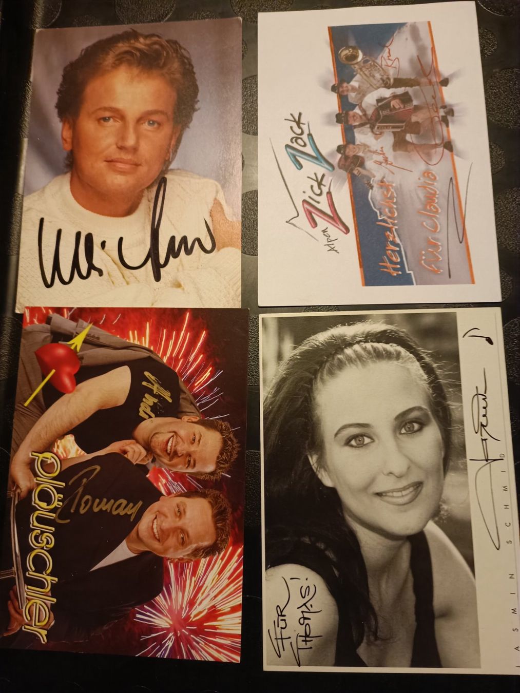 Autografi: Schlager Mix  - 4x handsigniert – Usato da Menziken venduto da Artographs