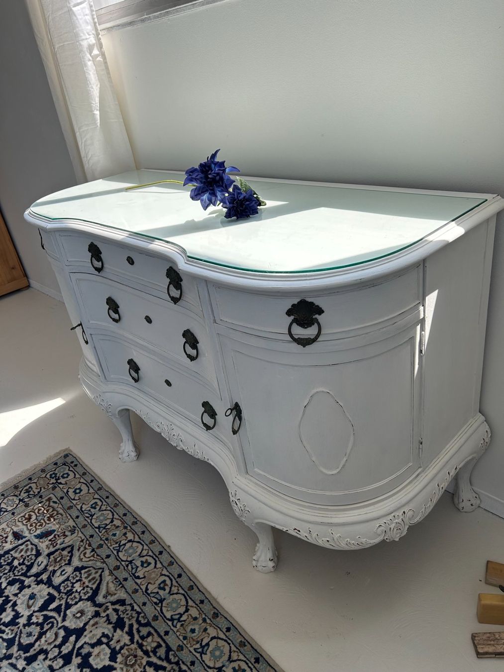 Cassettiere: Sideboard Anrichte Kommode venezianisch barock weiss börnie' – Usato da Gränichen venduto da boernies01 4