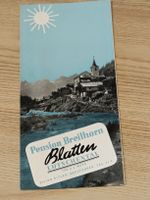 Alter Prospekt / Pension Breithorn Blatten Lötschental 1930