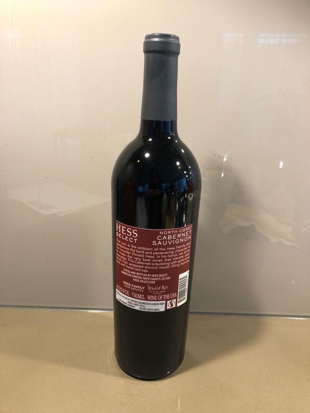 Vino: Hess Select North Coast Cabernet Sauvignon 2017 – Nuovo (secondo la descrizione) da Wald ZH venduto da mlnt 8