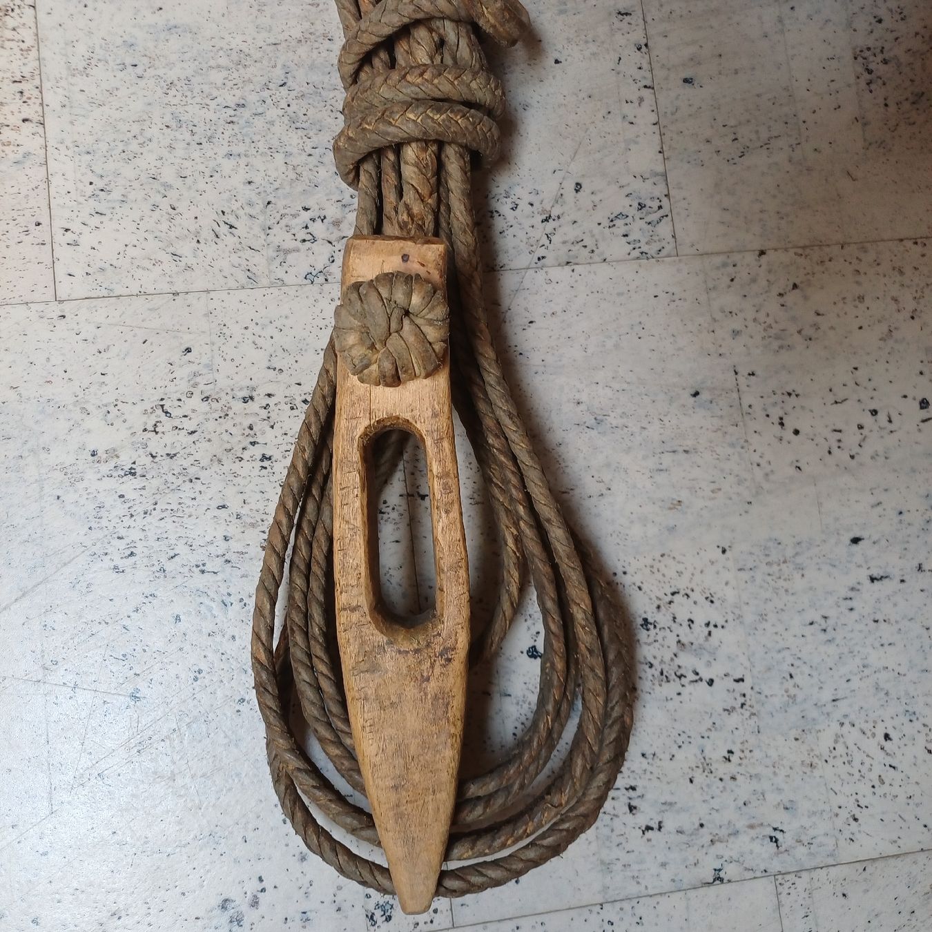 Corde: Heuseil aus Kuhhaut geflochten – Usato da Trimmis venduto da grrose 2