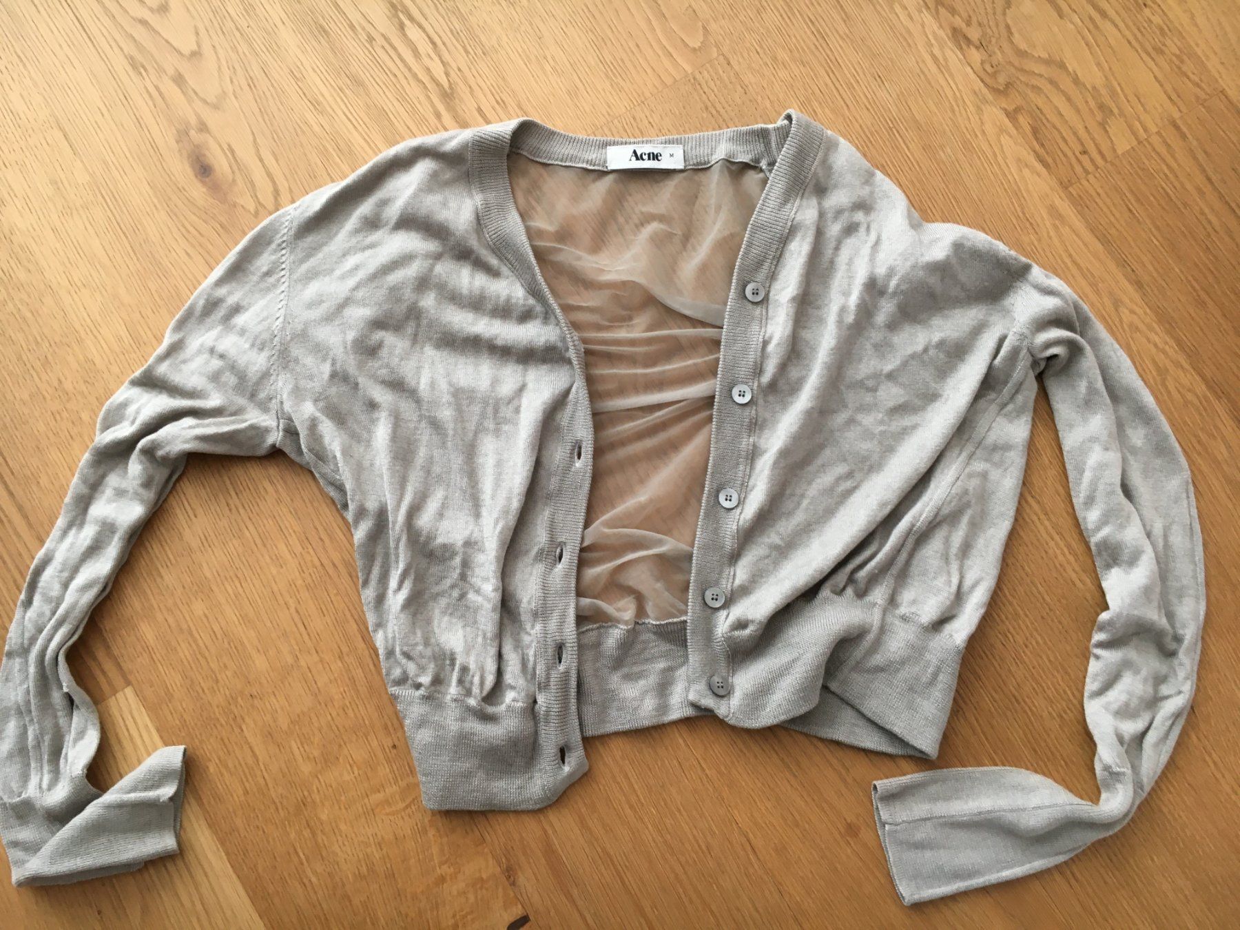 Bolero: ACNE Bolero Jäckchen, Beige, M – Usato da Rotkreuz venduto da Vkahlo 2