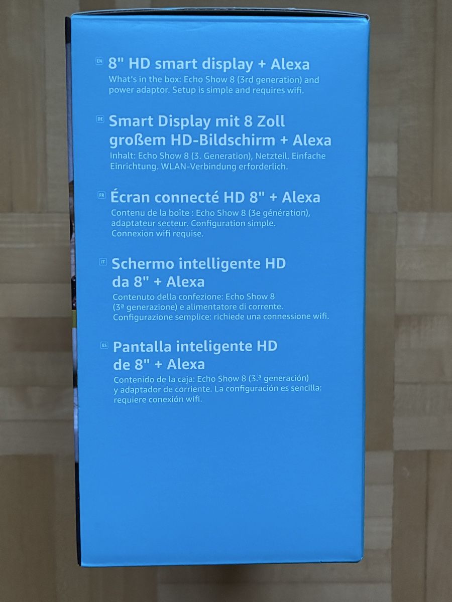 Amazon Lettore multimediale & Streamer: amazon Echo Show 8 (3. Gen. 2023) Weiss – Nuovo e nell'imballaggio originale da Jona venduto da WaJaggi 2